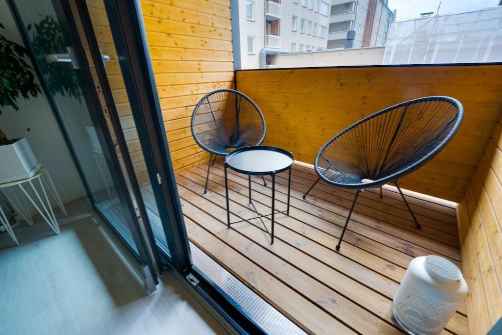 3H,K,P - Keskellae Tamperetta Kaunis Parvekkeellinen Uusittu Kolmio Apartment Luaran gambar