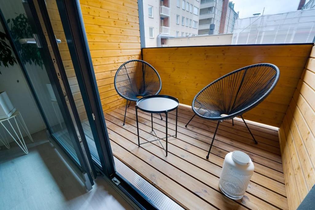 3H,K,P - Keskellae Tamperetta Kaunis Parvekkeellinen Uusittu Kolmio Apartment Luaran gambar